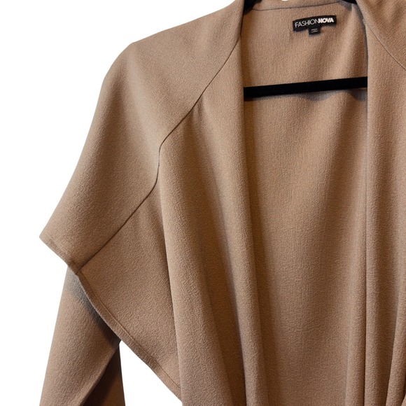 Fashion Nova Tan Cardigan Sweater - Picture 6 of 9
